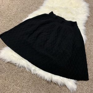 Anthropologie Skirts - Moth Anthropologie black cable knit skirt small Anthropologie Skirts - Moth Anthropologie black cable knit skirt small